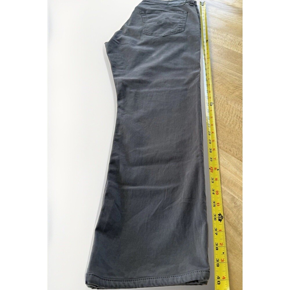 AG Adriano Goldschmied Pants Mens 36x30 Charcoal Gray The Everett Slim Straight - Picture 9 of 15